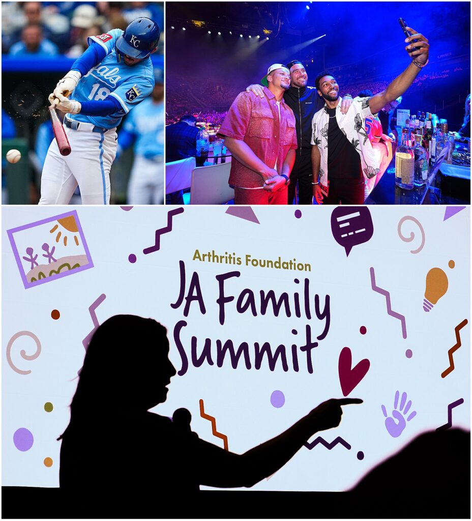 Multiple images of corporate event and sports photography taken by Kyle Rivas Media